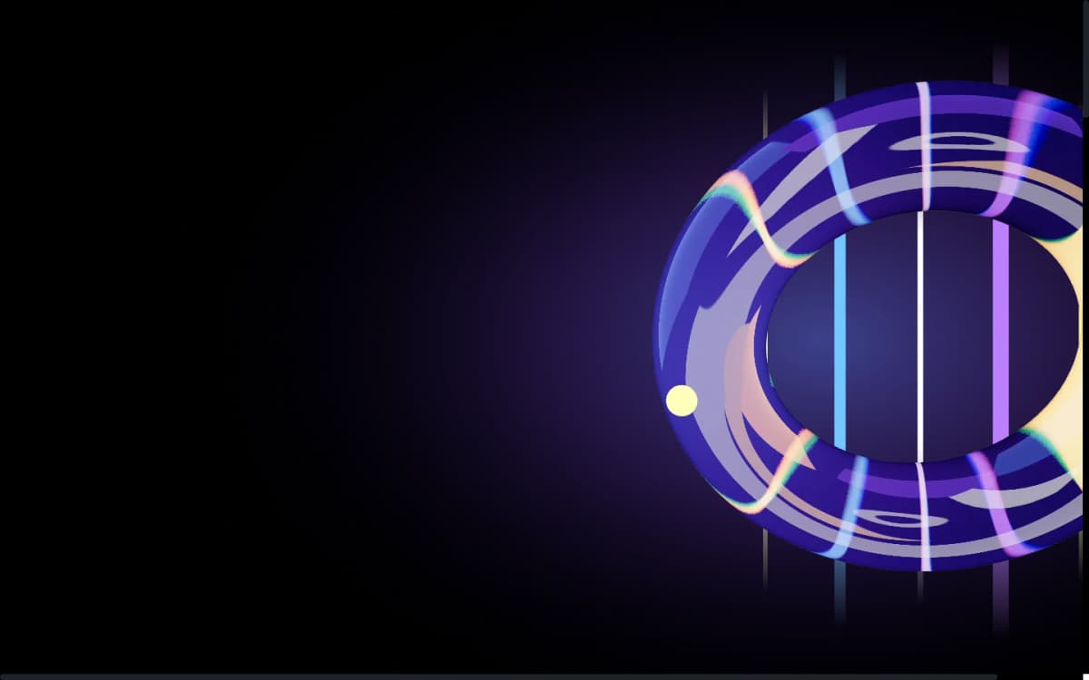 Purple ring illustration
