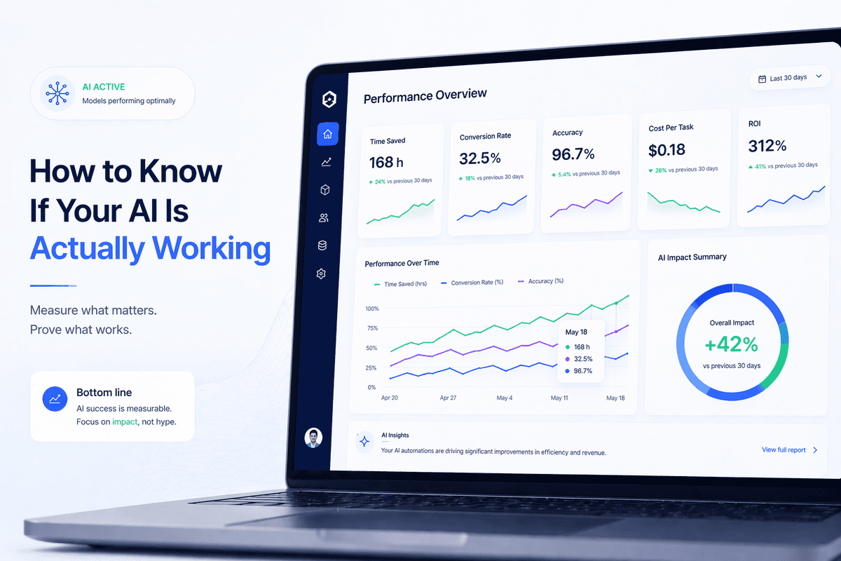 How to Know If Your AI Is Actually Working