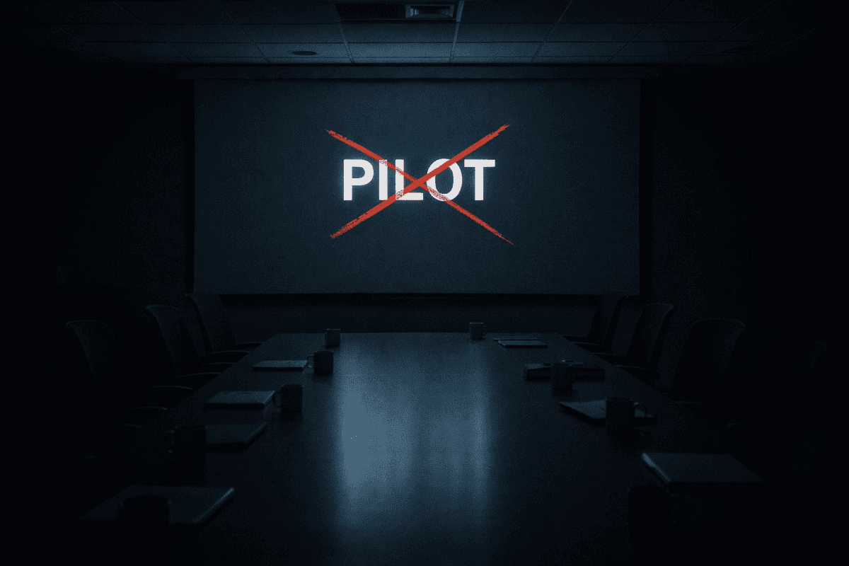 Why AI Pilots Die Before They Make Any Money
