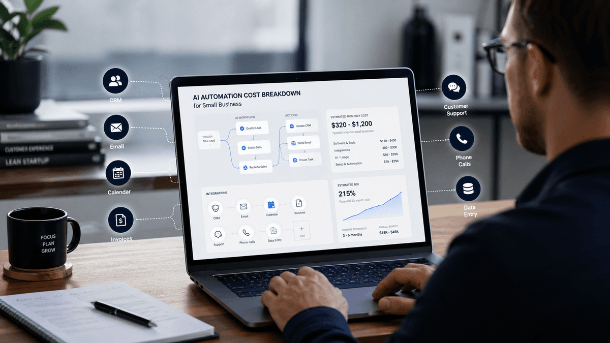 What Drives the Cost of AI Automation for a Small Business?